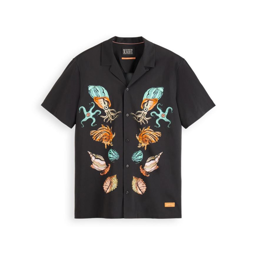 Снимка на SCOTCH&SODA MEN'S PLACEMENT ARTWORK SHIRT