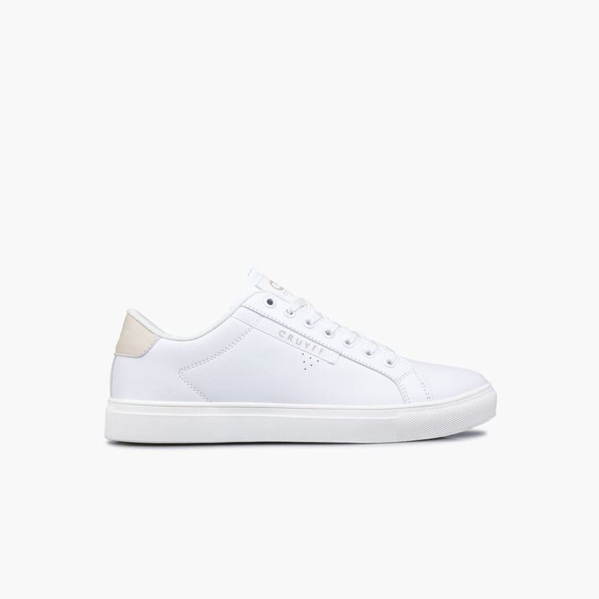 Снимка на CRUYFF МЪЖКИ СПОРТНИ ОБУВКИ IMPACT COURT WHITE/BROWN