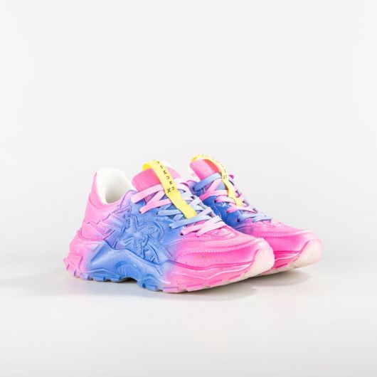 Снимка на JOHN RICHMOND WOMEN'S SPORTY SNEAKER WITH DEGRADE' SHADED SPRAY PRINT