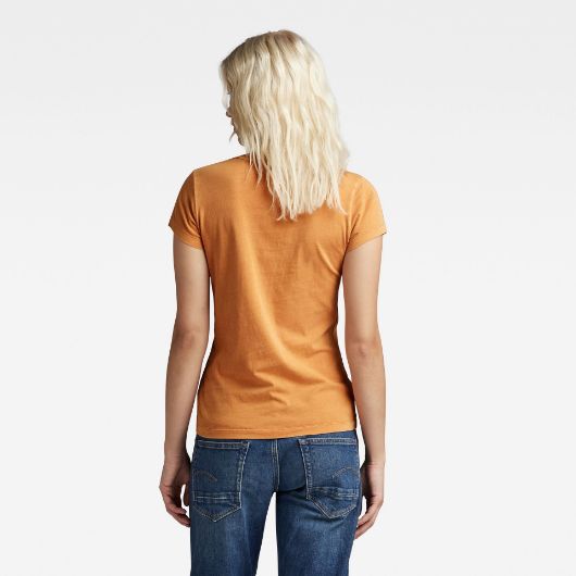 Снимка на G-STAR RAW WOMEN'S OVERDYED EYBEN SLIM V-NECK TOP 2.0