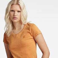 Снимка на G-STAR RAW WOMEN'S OVERDYED EYBEN SLIM V-NECK TOP 2.0