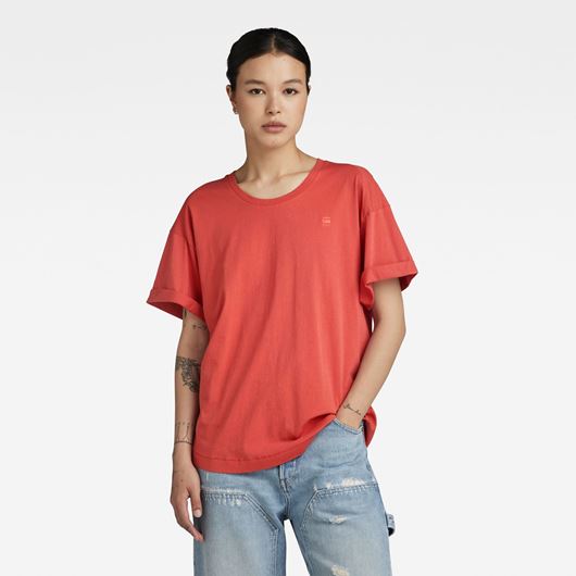 Снимка на G-STAR RAW WOMEN'S ROLLED UP SLEEVE BF TOP