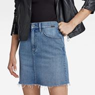 Снимка на G-STAR RAW WOMEN'S VIKTORIA SHORT SKIRT RAW EDGE