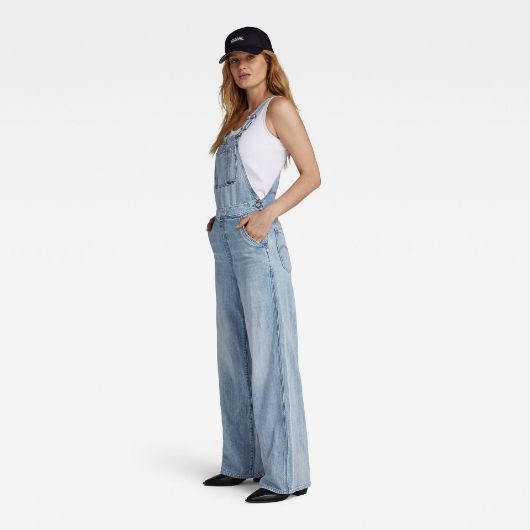 Снимка на G-STAR RAW WOMEN'S STRAIGHT LEG DUNGAREE