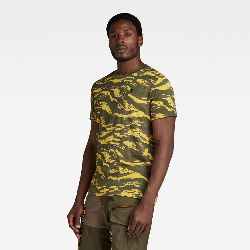 Снимка на G-STAR RAW MEN'S TIGER CAMO T-SHIRT