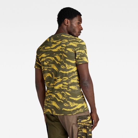 Снимка на G-STAR RAW MEN'S TIGER CAMO T-SHIRT