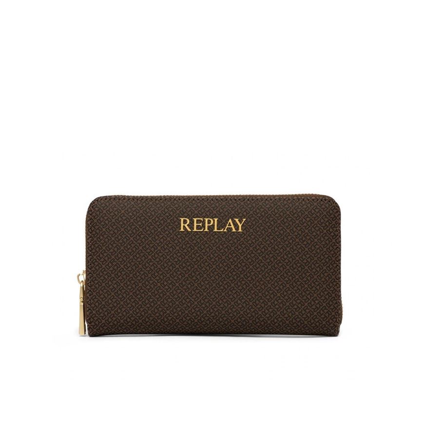 Снимка на REPLAY WOMEN'S PRINTED WALLET WITH ZIPPER AND LOGO