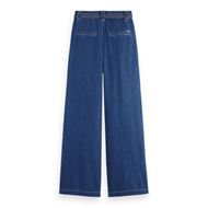 Снимка на SCOTCH&SODA WOMEN'S SUMMERY PANT WITH BELT / WASHED INDIGO