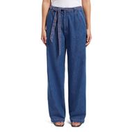 Снимка на SCOTCH&SODA WOMEN'S SUMMERY PANT WITH BELT / WASHED INDIGO