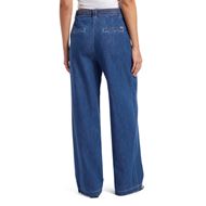 Снимка на SCOTCH&SODA WOMEN'S SUMMERY PANT WITH BELT / WASHED INDIGO