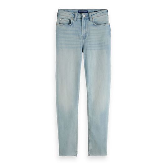 Снимка на SCOTCH&SODA WOMEN'S HIGH FIVE HIGH RISE SLIM JEANS / BLAUW MIRAGE