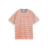 Снимка на SCOTCH&SODA MEN'S YARN DYE STRIPE POCKET T-SHIRT