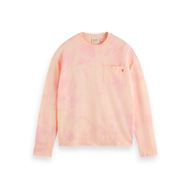 Снимка на SCOTCH&SODA MEN'S LIGHTWEIGHT WASHED NEON SWEATSHIRT