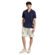 Снимка на SCOTCH&SODA MEN'S TWILT - PRINTED PLEATED BERMUDA SHORTS