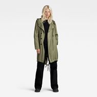 Снимка на G-STAR RAW WOMEN'S FLUID FISHTAIL HOODED PARKA