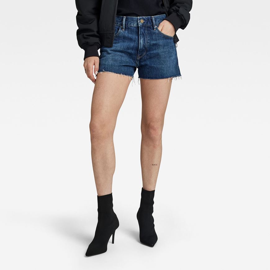 Снимка на G-STAR RAW WOMEN'S TRUE SHORT RAW EDGE