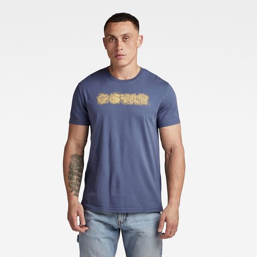 Снимка на G-STAR RAW MEN'S DISTRESSED LOGO T-SHIRT