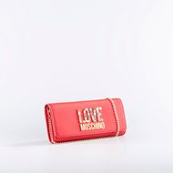 Снимка на LOVE MOSCHINO WOMEN'S RHINESTONE LOVE CLUTCH