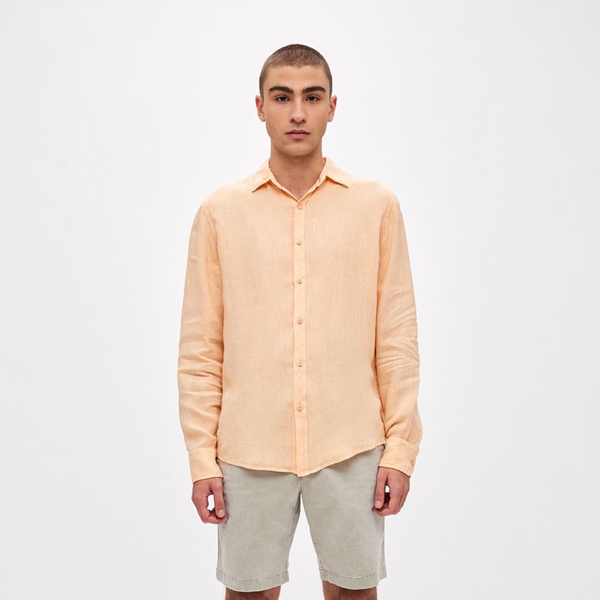 Снимка на DIRTY LAUNDRY MEN'S CLASSIC LINEN SHIRT