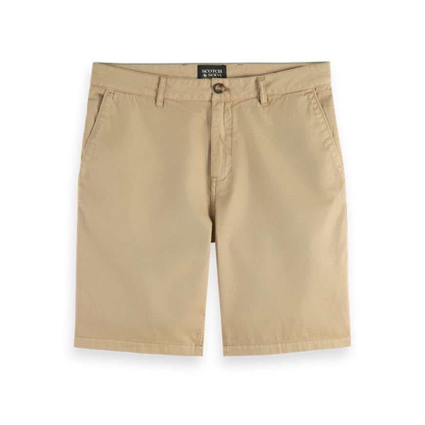 Снимка на SCOTCH&SODA MEN'S STUART- GARMENT-DYED COTTON-BLEND TWILL SHORT