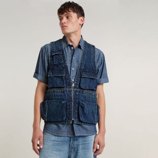 Снимка на G-STAR RAW MEN'S DENIM VEST