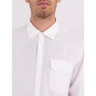 Снимка на REPLAY MEN'S REGULAR FIT SHIRT IN LINEN WITH POCKET