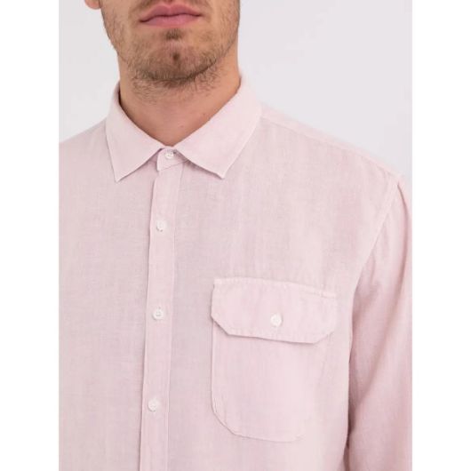 Снимка на REPLAY MEN'S REGULAR FIT SHIRT IN LINEN WITH POCKET