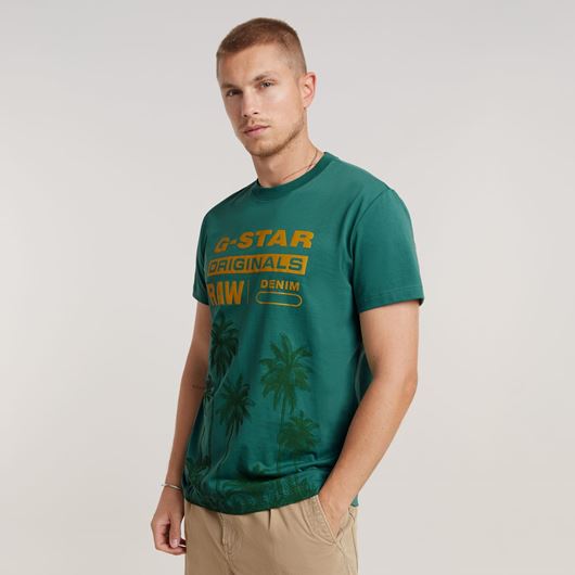 Снимка на G-STAR RAW MEN'S PALM ORIGINALS T-SHIRT