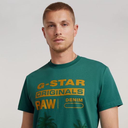 Снимка на G-STAR RAW MEN'S PALM ORIGINALS T-SHIRT