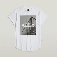 Снимка на G-STAR RAW MEN'S HQ OLDSKOOL LOGO LASH T-SHIRT