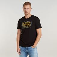 Снимка на G-STAR RAW MEN'S FRAMED PALM ORIGINALS T-SHIRT