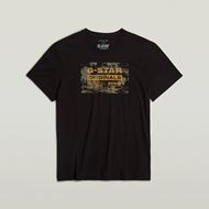 Снимка на G-STAR RAW MEN'S FRAMED PALM ORIGINALS T-SHIRT