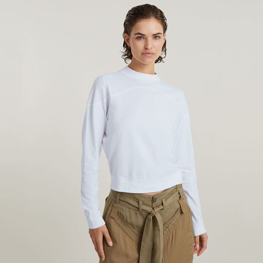 Снимка на G-STAR RAW WOMEN'S CONSTRUCTED LOOSE MOCK T L\S 