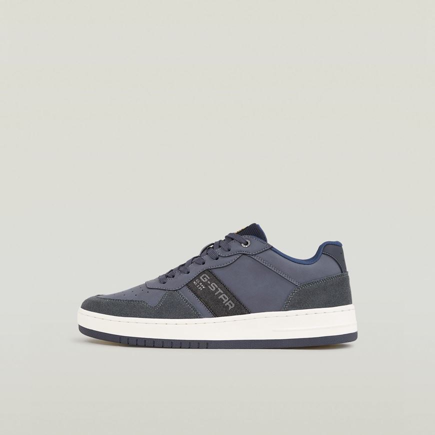 Снимка на G-STAR RAW MEN'S BREND LEATHER DENIM SNEAKERS