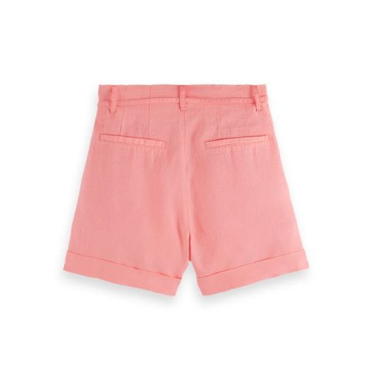 Снимка на SCOTCH&SODA WOMEN'S HIGH-RISE LINEN SHORT