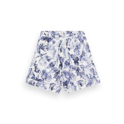 Снимка на SCOTCH&SODA WOMEN'S HIGH-RISE LINEN SHORT