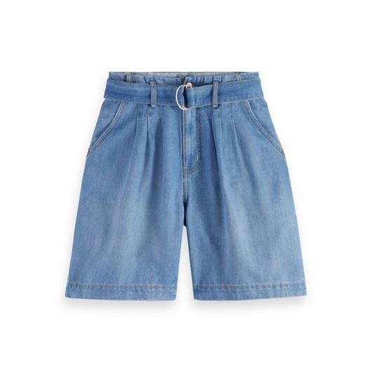 Снимка на SCOTCH&SODA WOMEN'S THE DAZE PAPER BAG SHORT / SEA SHELLS