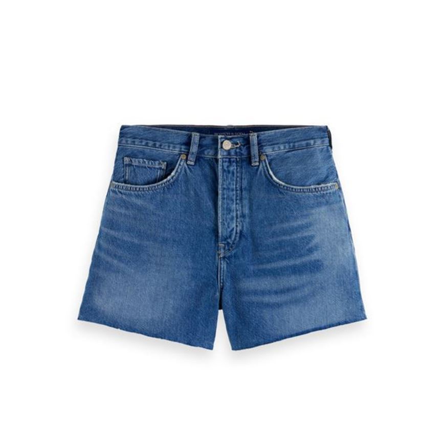 Снимка на SCOTCH&SODA WOMEN'S THE RAY 5 POCKET LOW RISE DENIM SHORT / SUNCATCHER