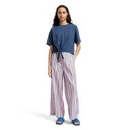 Снимка на SCOTCH&SODA WOMEN'S BOXY FIT TIE FRONT MARL T-SHIRT