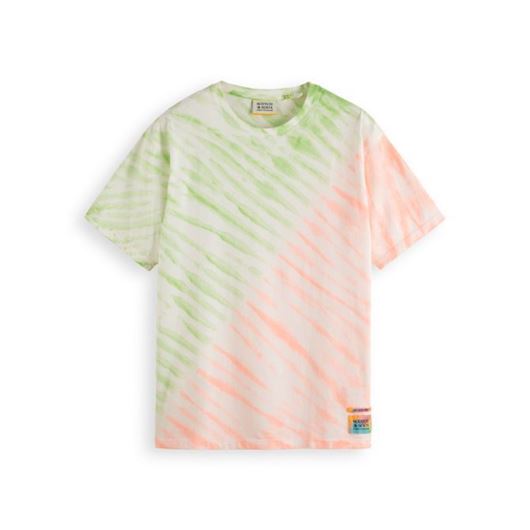 Снимка на SCOTCH&SODA MEN'S DIAGONAL TIE DYE T-SHIRT