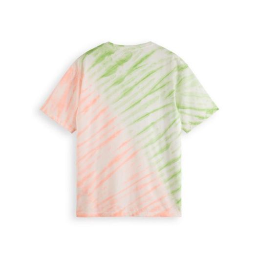 Снимка на SCOTCH&SODA MEN'S DIAGONAL TIE DYE T-SHIRT