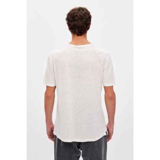 Снимка на DIRTY LAUNDRY MEN'S LINEN T-SHIRT