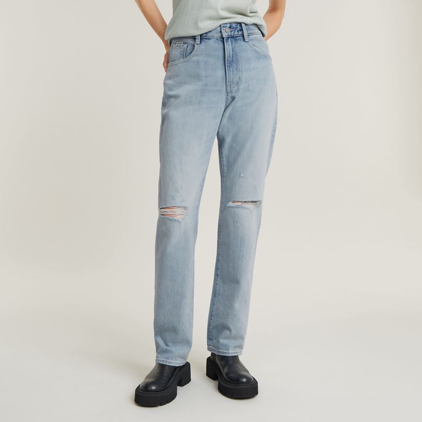 Снимка на G-STAR RAW WOMEN'S VIKTORIA HIGH STRAIGHT JEANS