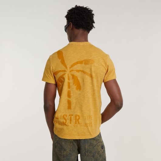 Снимка на G-STAR RAW MEN'S MUSA STENCIL PIGMENT DYE T-SHIRT