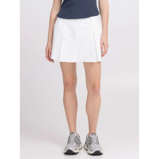 Снимка на REPLAY WOMEN'S TWILL SKORT WITH PLEATS