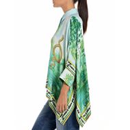 Снимка на REPLAY WOMEN'S RELAXED VISCOSE SHIRT WITH ALL-OVER PRINT