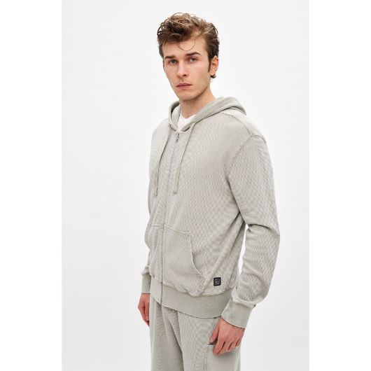 Снимка на DIRTY LAUNDRY MEN'S WAFFLE FULLZIP