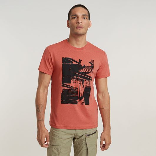 Снимка на G-STAR RAW MEN'S JMW BUILDING T-SHIRT