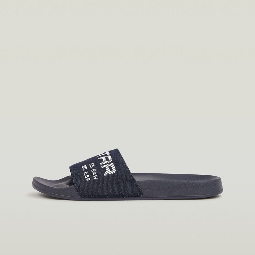 Снимка на G-STAR МЪЖКИ ОБУВКИ CART V DENIM SLIDES В ТЪМНОСИНЬО