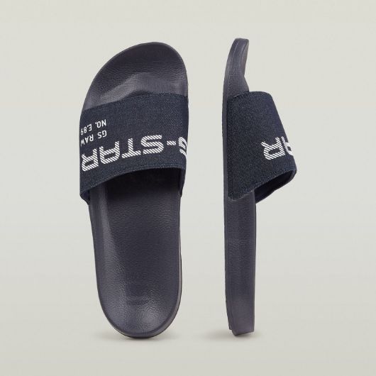 Снимка на G-STAR МЪЖКИ ОБУВКИ CART V DENIM SLIDES В ТЪМНОСИНЬО
